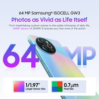 Blackview SHARK 8 الهاتف الذكي Android13 G99 الهاتف المحمول 6.78 بوصة 120 هرتز 2.4K عرض 16 (8 + 8) GB RAM 256GB ROM 64MP كاميرات الهواتف 4