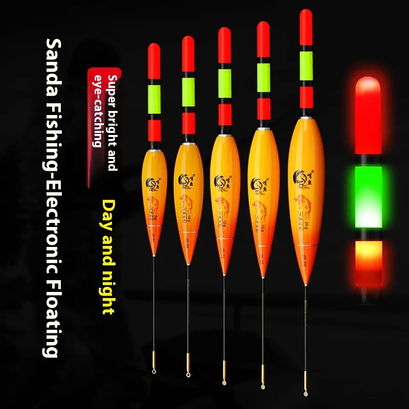 베스트 세일 발삼목 해양 발광 LED 낚시찌 높은 부력 야간 조명 바위낚시