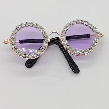 Lunettes de Soleil avec Diamants pour Petits Chiens et Chats - Élégance et Protection pour la Plage - 2025 - Doglovedesign : Vêtement et accessoires pour chiens