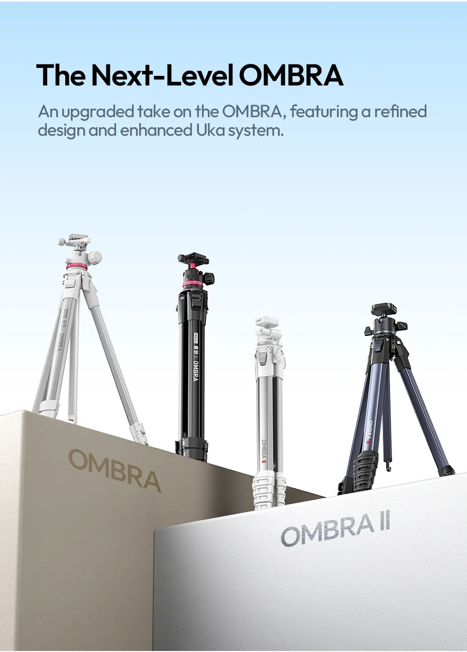 Travel Tripod Portable Metal Tripod 0.48-1.56M UKA QR Plate Tripod for Camera Sm