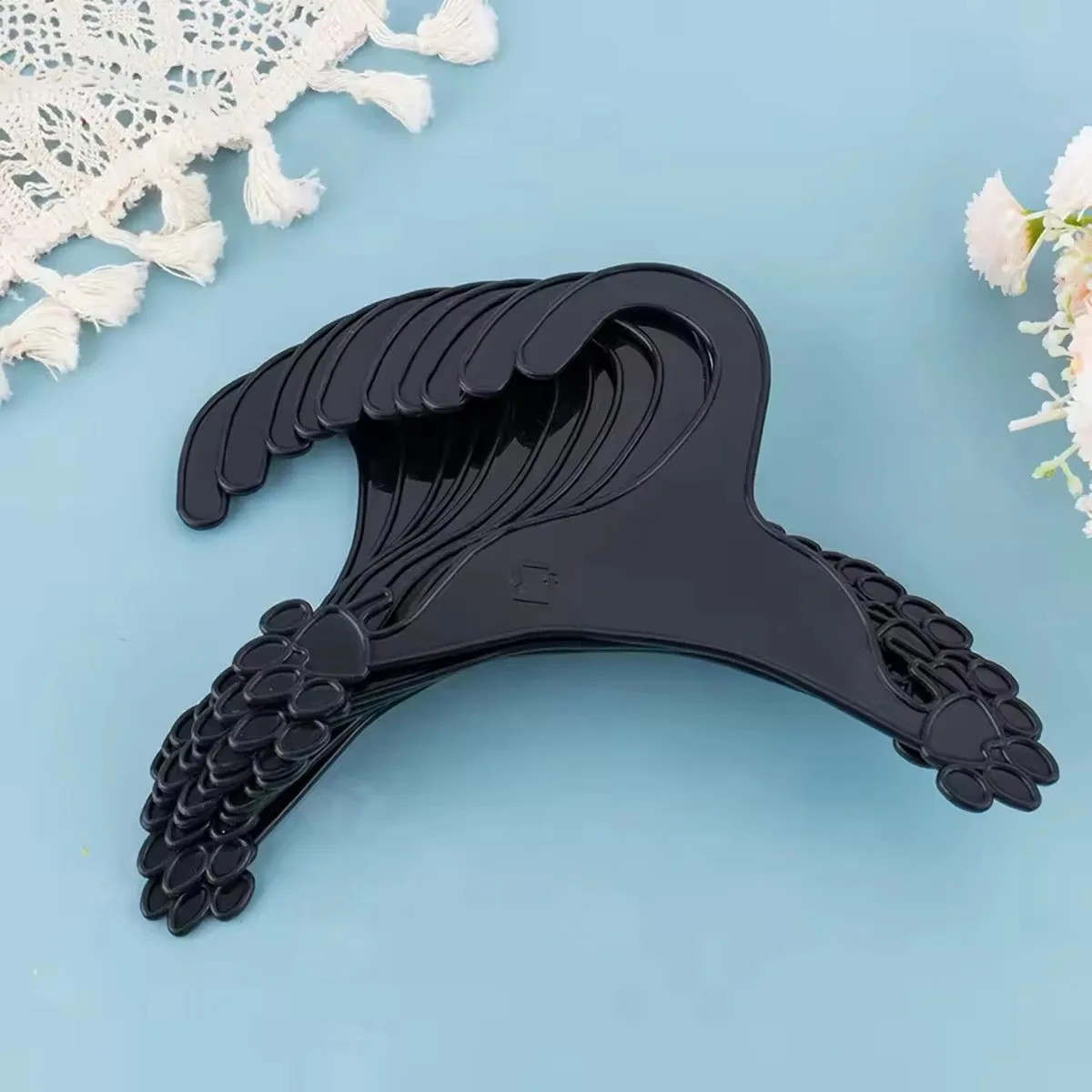 Dog PawPet Clothes Hanger Mini Cute Anti Slip Storage Dog Cat Clothes Rack