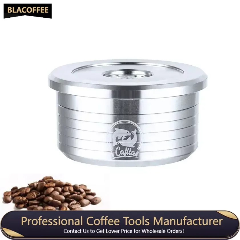 

Coffee Capsule Filter Stainless Steel Reusable Refillable Coffee Pod Coffee Basket Filter Brewer for Espresso Point Machine