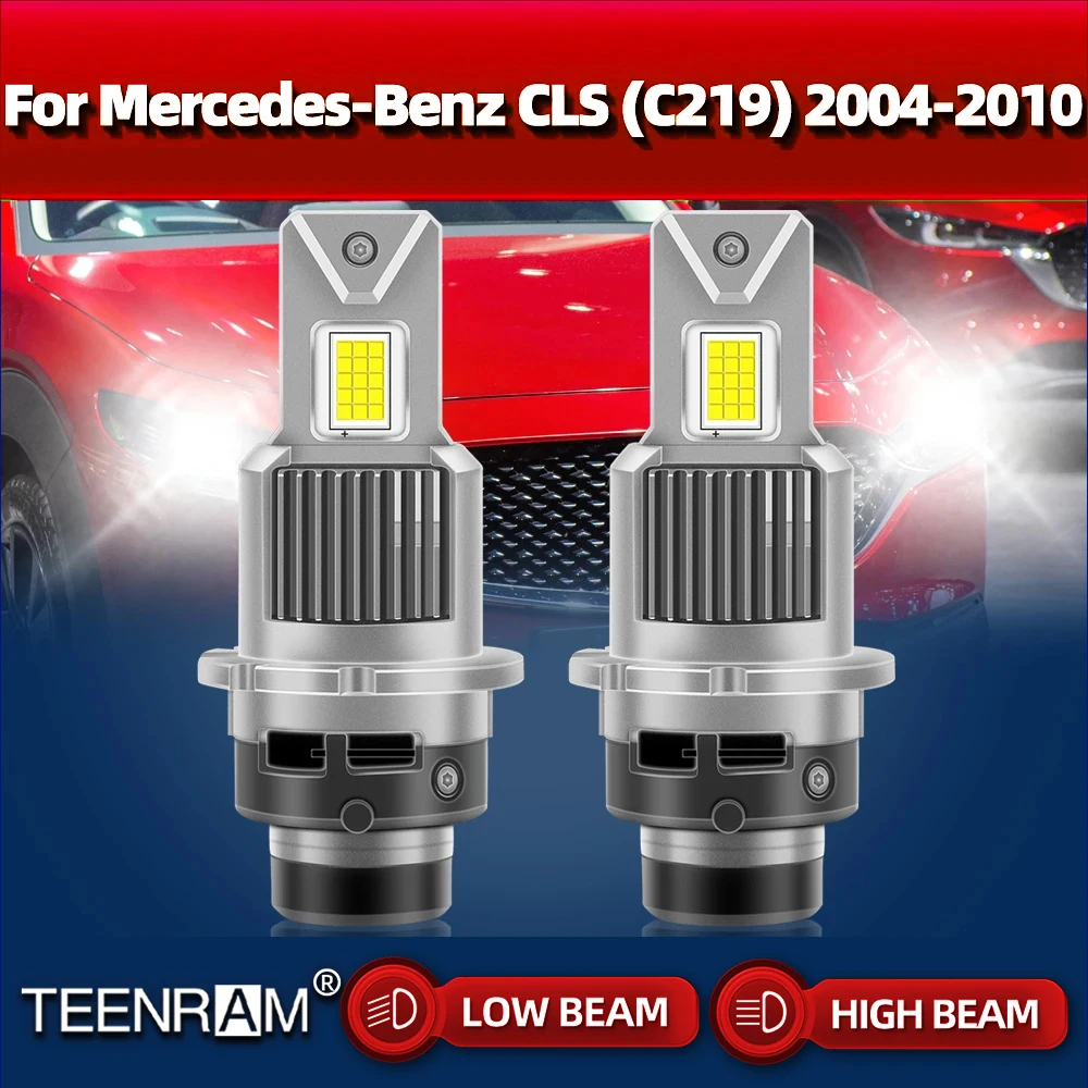 

150W D2S HID Xenon Headlight Bulb 60000LM HID Xenon Lamps 12V 6000K For Mercedes-Benz CLS (C219) 2004-2006 2007 2008 2009 2010