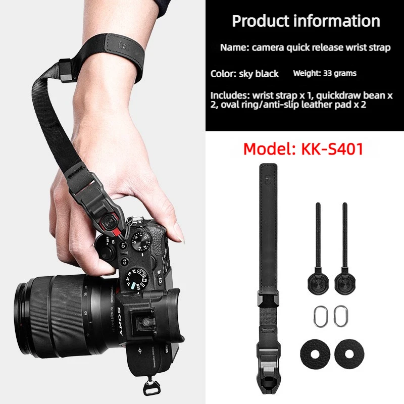 Quick Release Anti-Slip Camera Wrist Strap