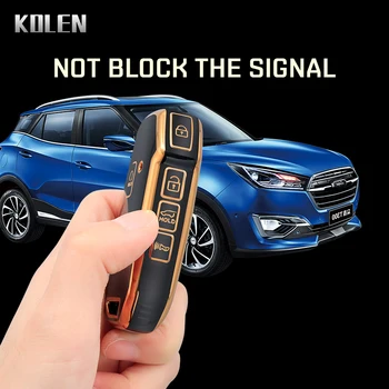 TPU Car Remote Key Case Cover Shell Fob per KIA Telluride SX Sportage R Sorento K5 Seltos 5 pulsanti Protector Holder accessori - TPU Car Remote Key Case Cover Shell Fob per KIA Telluride SX Sportage R Sorento
