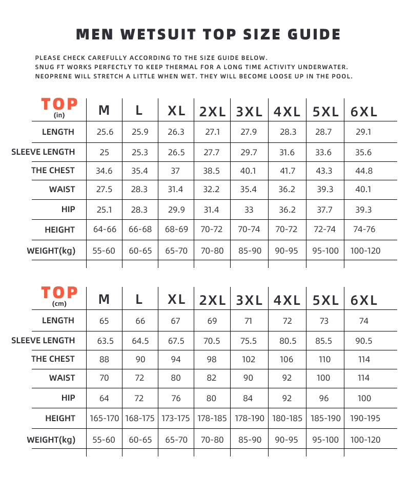 Description Picture 6 of itemHOT Quick Dry Men Protection UV UPF 50+ Swimwear Long Sleeve Rashguard Surfing Rash Guard Surf Shirt for Swimming M-6XL