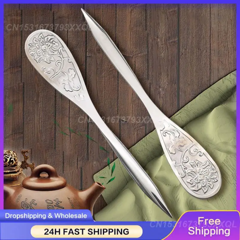 Tea Cutter tea cutter Household Tea Set Ceremony Knife For Kung Fu Teas Stainless Steel Puer Cake Knife Accessories