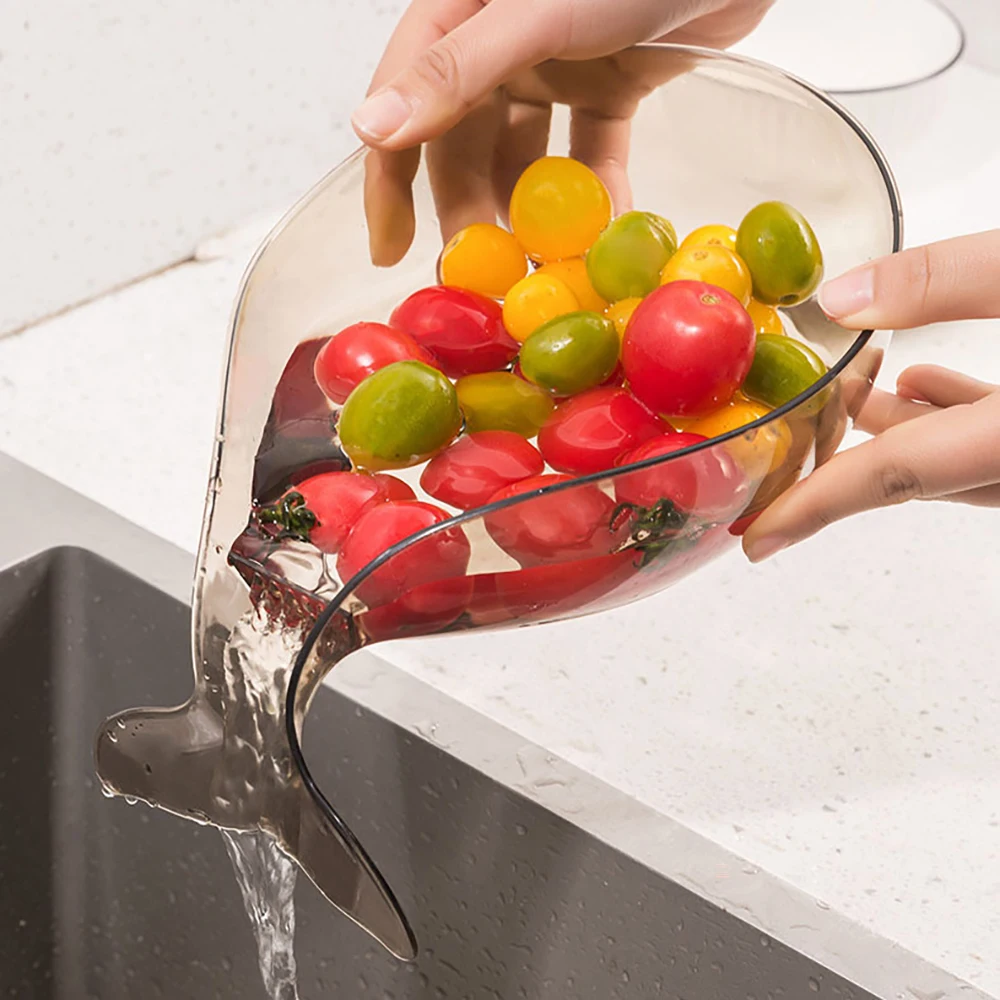 

Многофункциональная сливная корзина, креативные бытовые кухонные сита для раковины, сито для мытья риса, кухонные гаджеты
