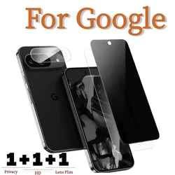 Enhanced Screen and Lens Protection Set - High - Definition Film, Privacy Screen Protector, Camera Lens Film - Google Pixel 8 Pro