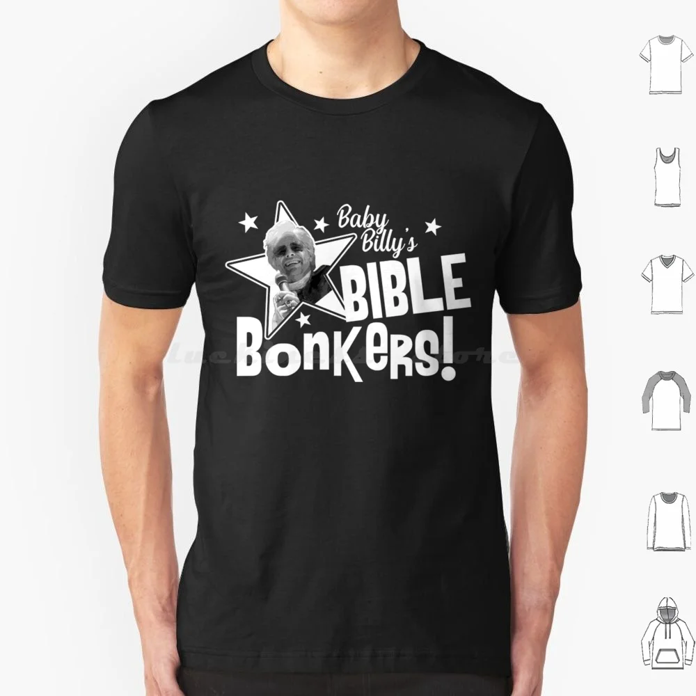 Baby Billy'S Bible Bonkers-Retti Pietre Preziose T Shirt Big Size 100% Cotone Baby Billys Bible Bonkers Uncle Baby Billys Bible