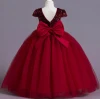 Little Big Girls Backless Sequined Flower Girl Birthday Party Pageant Formal Evening Dress C322 3