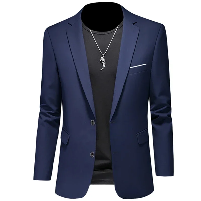2 Button Navy