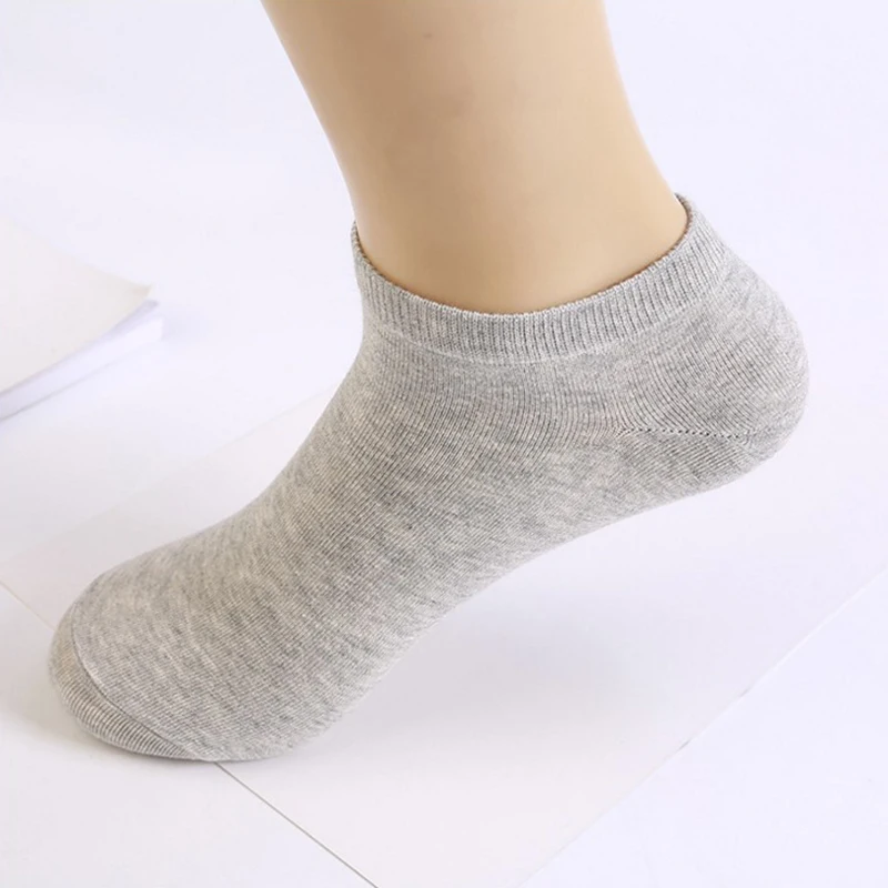 10 Pairs/Lot Woman's Solid Color Summer Socks Soft Lightweight Ankle Casual Boat Low Cut Fashion Short Business Socks