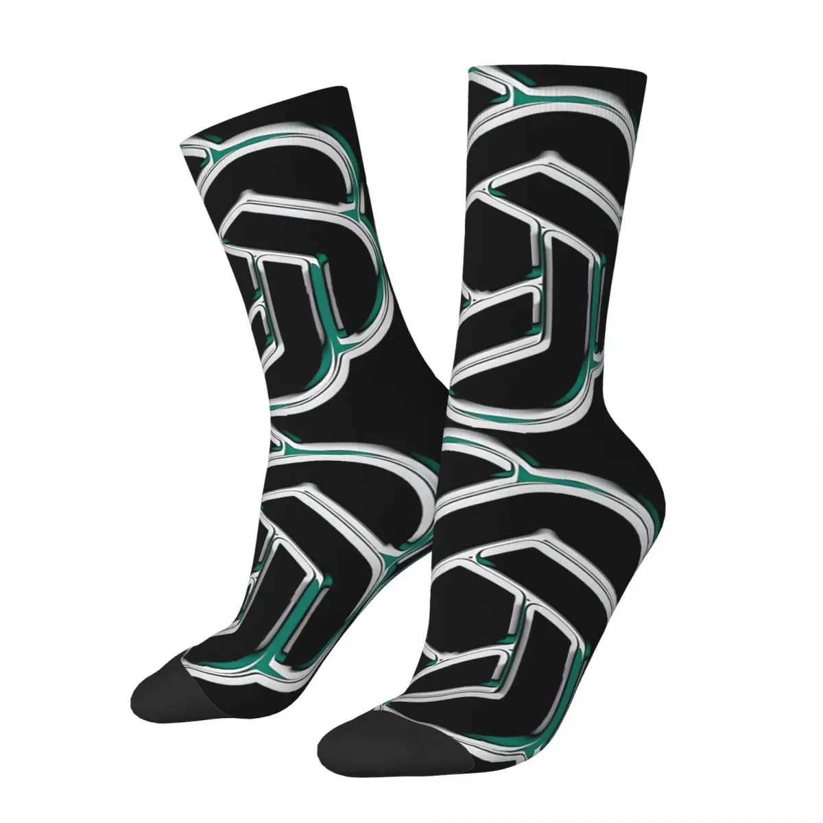 

Happy Funny Sign Men's Socks Vintage Harajuku O-OpenAI Street Style Novelty Pattern Crew Crazy Sock Gift Printed