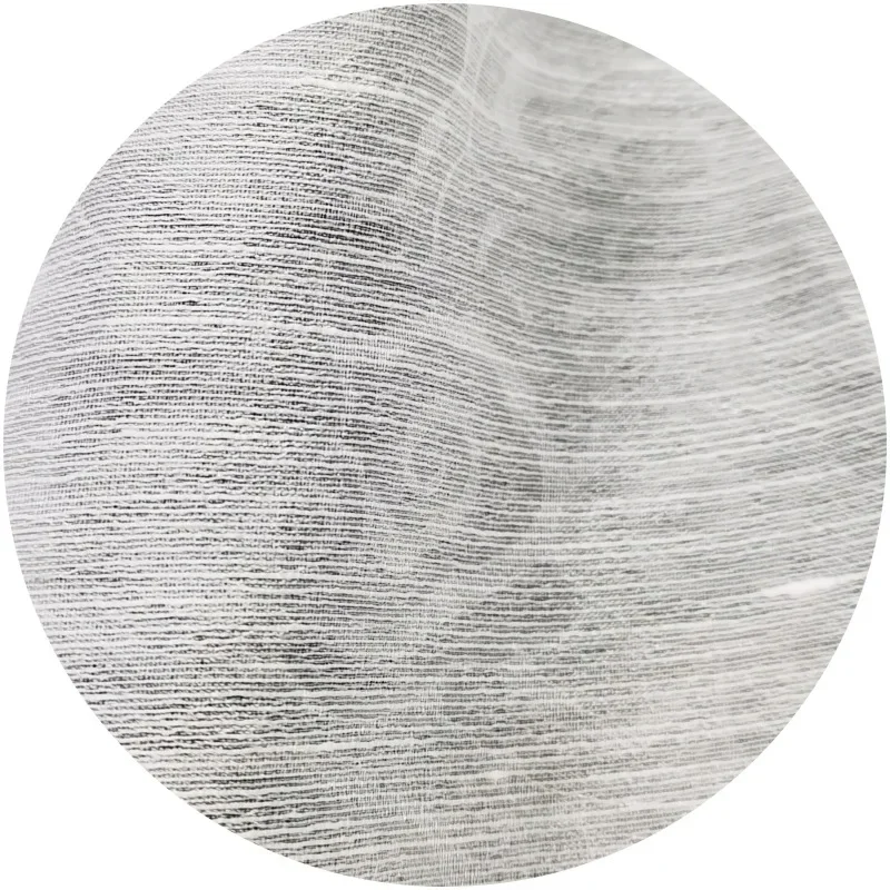 ZP12-L33 Jacquard Fabric Real Silk and Linen Blend Cloud Pattern for Women's Clothing Ideal for Spring and Summer Shirts Dre