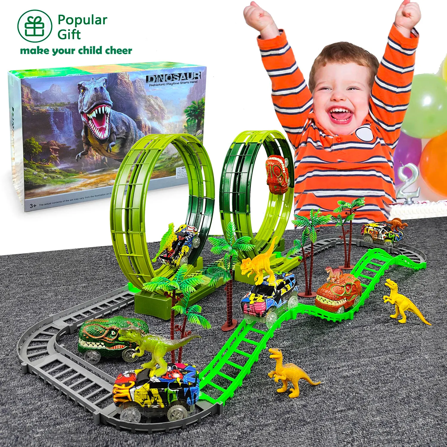 World Road Race, Playset faixa flexível para