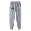 Anime Sweatpants Outdoor Exercise Jogging Fitness Pants Men and Women Sweatpants Spring and Autumn Drawstring Trousers S-3XL 2