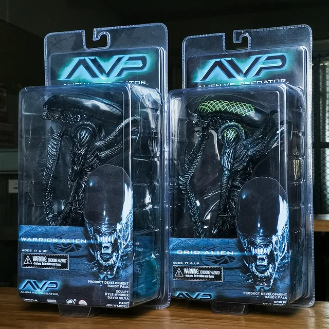 NECA Aliens Warrior Grid Xenomorph Alien Ellen Ripley Cameron Bishop 7" Action Figure Toy