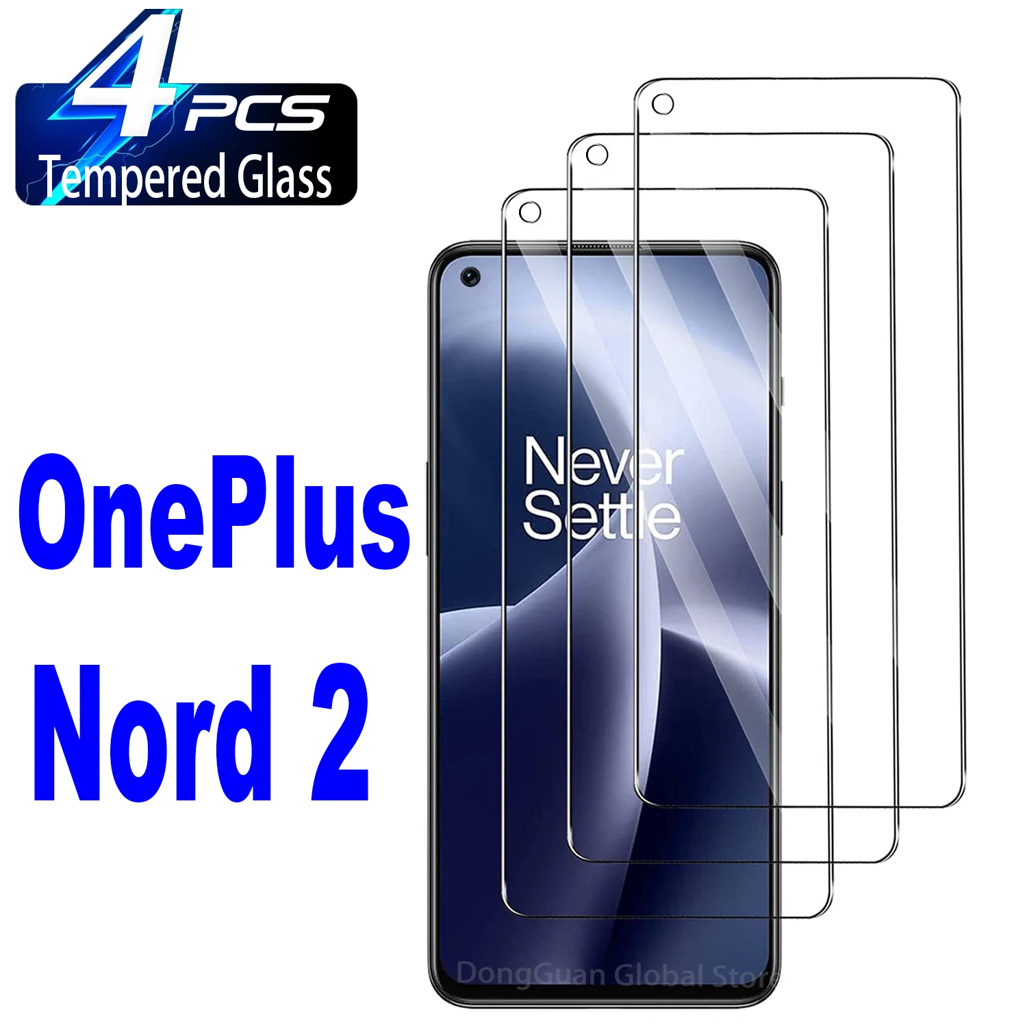 

2/4Pcs Protection Tempered Glass For OnePlus Nord 2 3 Nord N10 N20 N200 Nord CE 5G ACE 7 8 9 10 T R 5G Screen Protector Glass