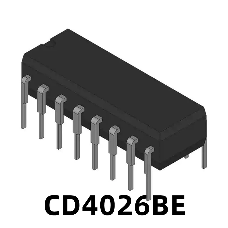 

1PCS CD4026BE CD4026 DIP16 Logic Chip Decimal Count/Frequency Divider IC