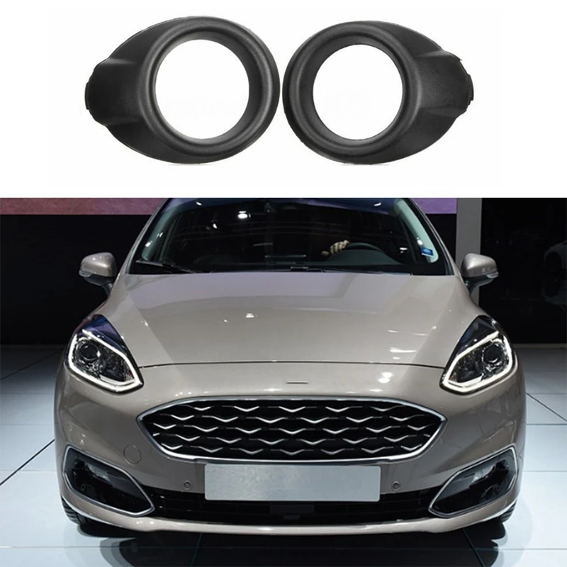 Car Front Fog Light Frame Accessories Component (Left Front) For Ford FIESTA 2008-2017 Fog Light Grille Car Tuning Parts 1531751