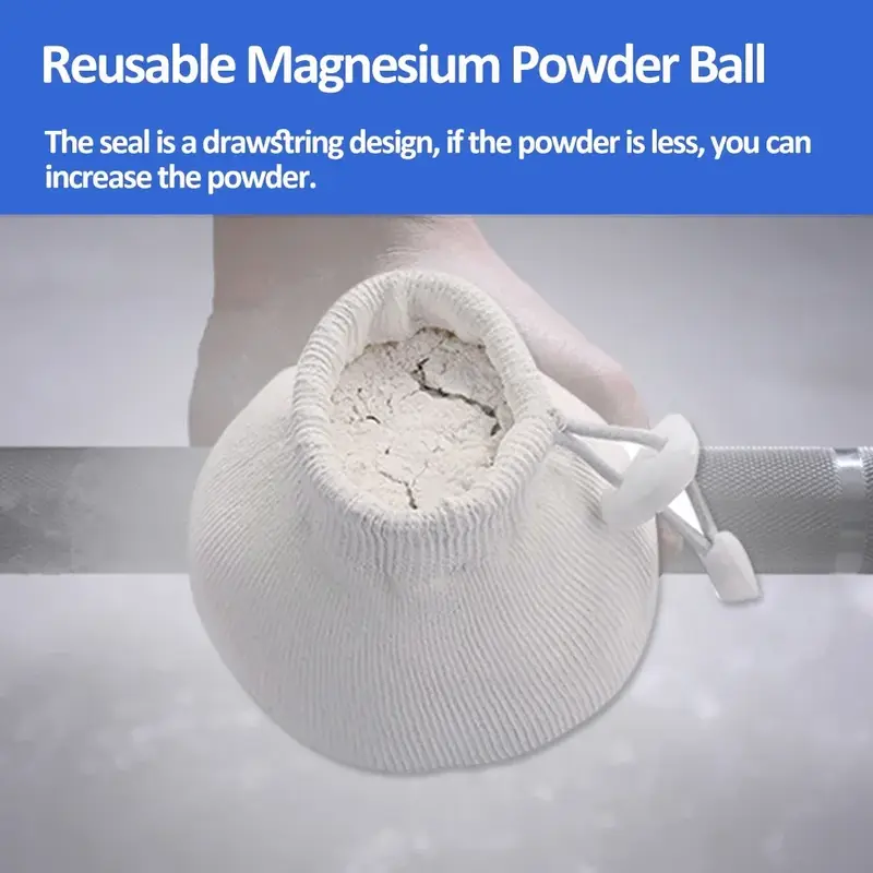 Sport Chalk Magnesium Ball For Rope Fitness Suspension Trainer Fat Grip Weight Lifting Climbing Gym Sports - Image 4