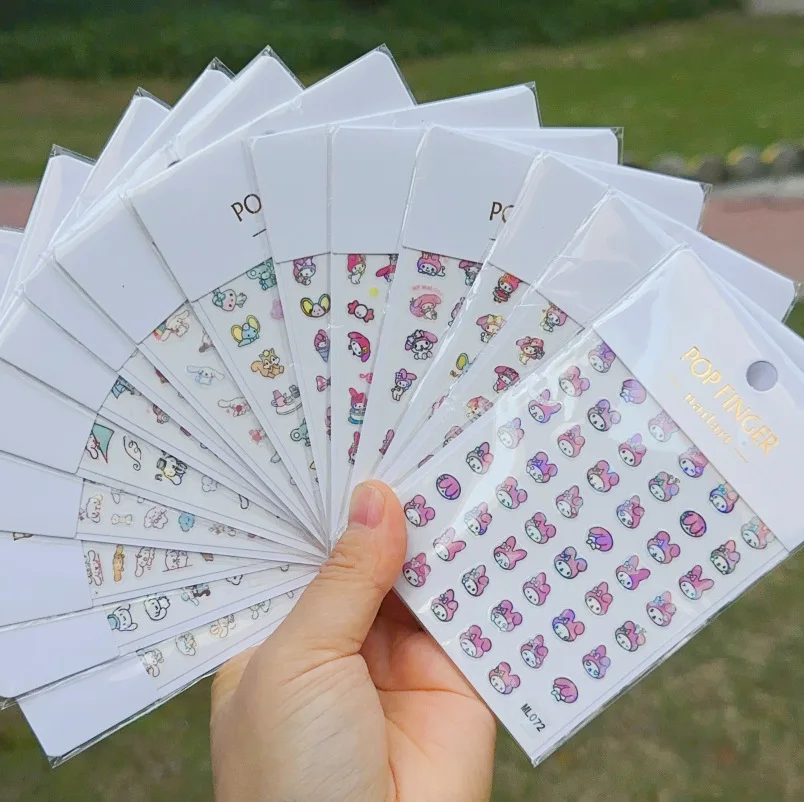 

50 шт./партия, наклейки Sanrio в виде мелодии