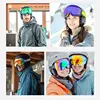 ski goggles men,Double-Sided, Anti-Fog, High-Definition, Full Revo Lens, Clear Field View, Ski Goggles for lady 6