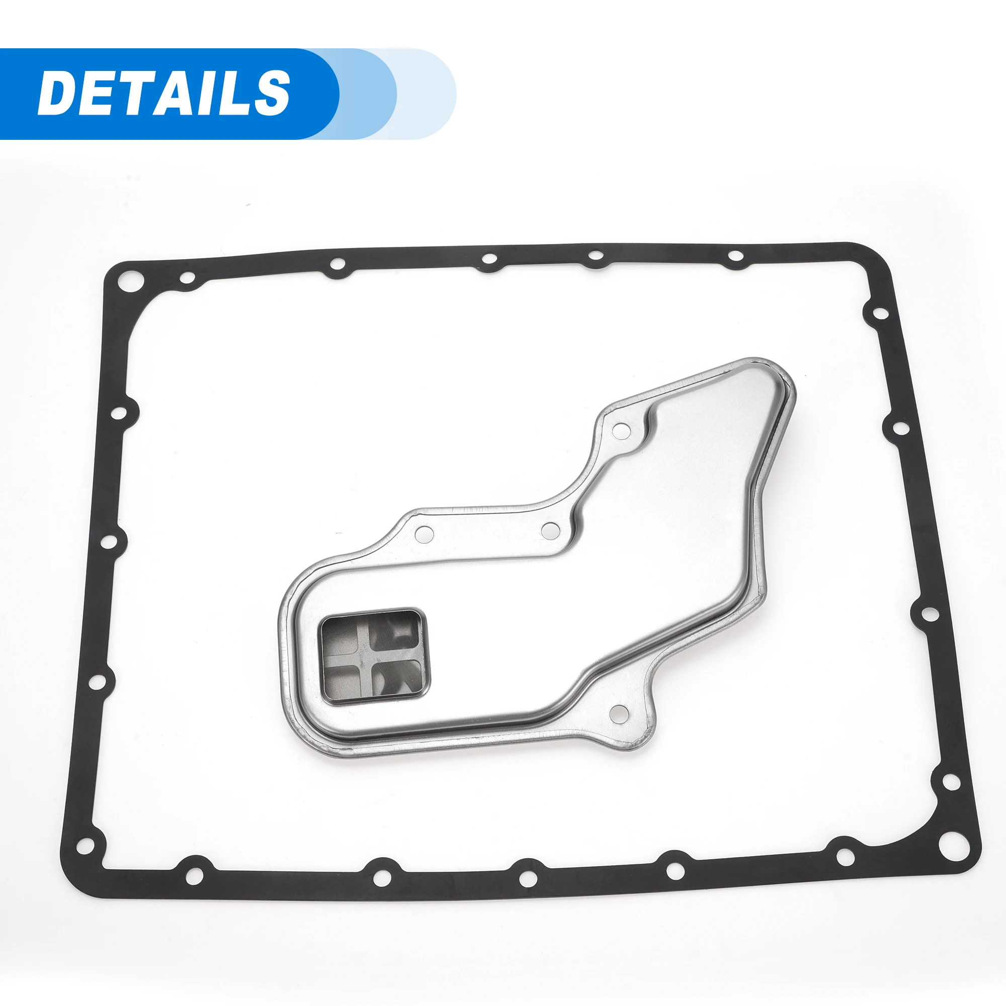 UXCELL RE4R01A Automatic Transmission Filter Kit CVT Oil Cooler Filter Oil Pan Gasket Kit for Nissan 240SX SE, XE 2.4L L4