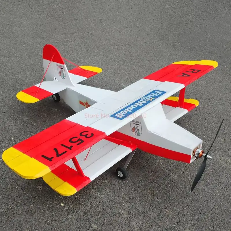 Avion RC biplan PP 1000mm PNP/KIT - Vol rapide