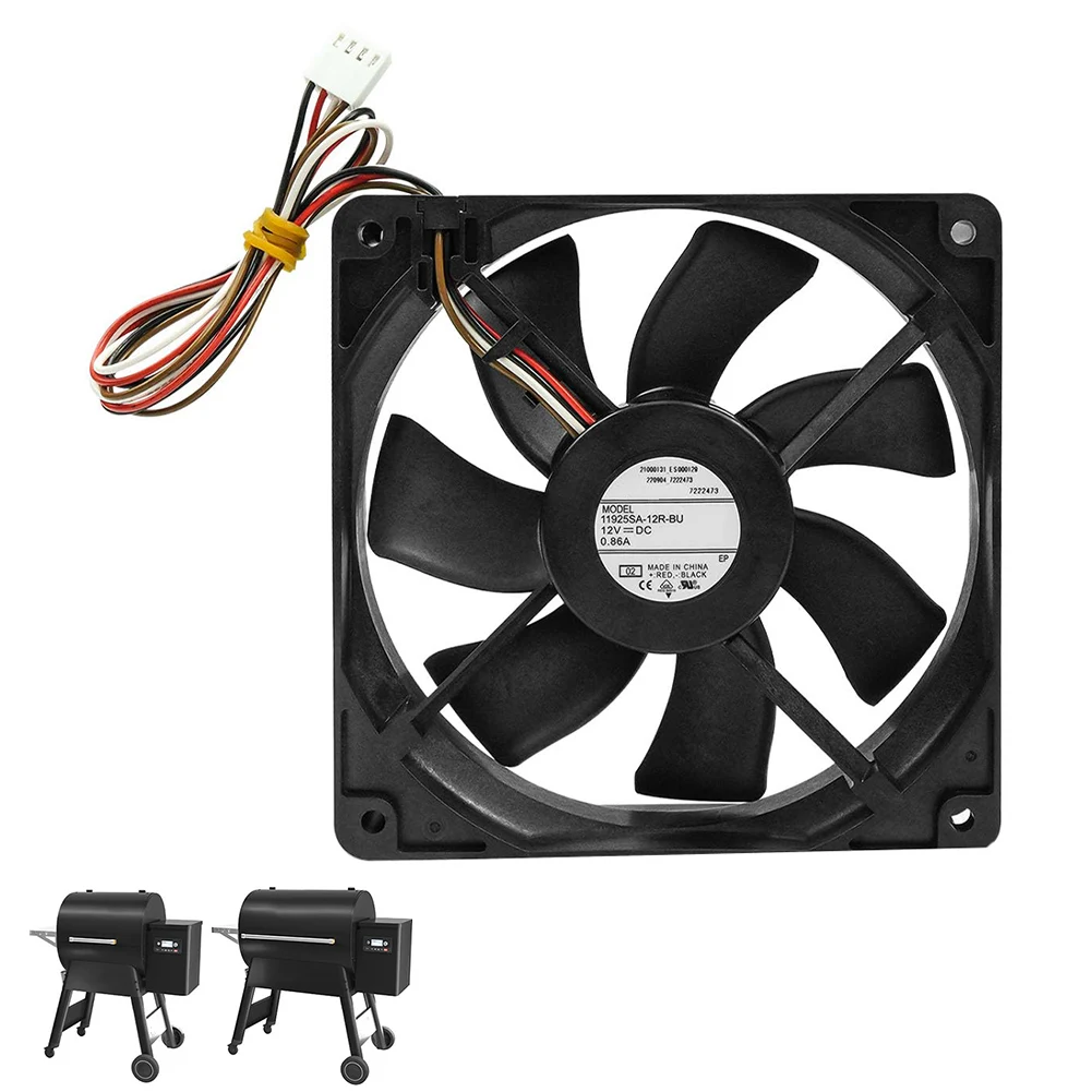 

Smooth And Quiet Improved Air Flow Fits Traeger D2 Pro 575 780 Ironwood Pellet Grill Barbecue GrilI Nduction Fan Motor