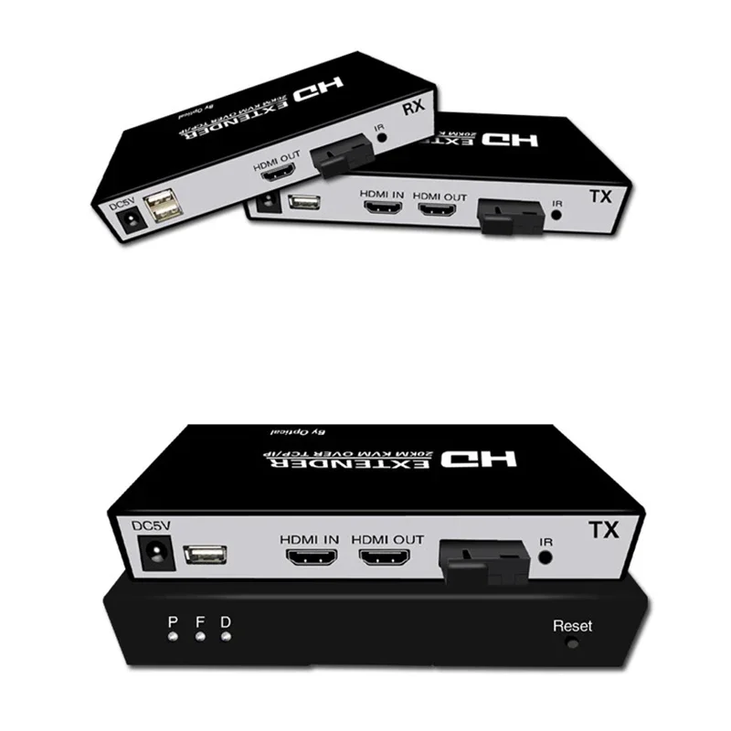 

20 км HDMI волоконно-оптический USB KVM удлинитель видео передатчик приемник HDMI Loop Over SC волоконный кабель для PS4 PS5 DVD ПК для ТВ монитора
