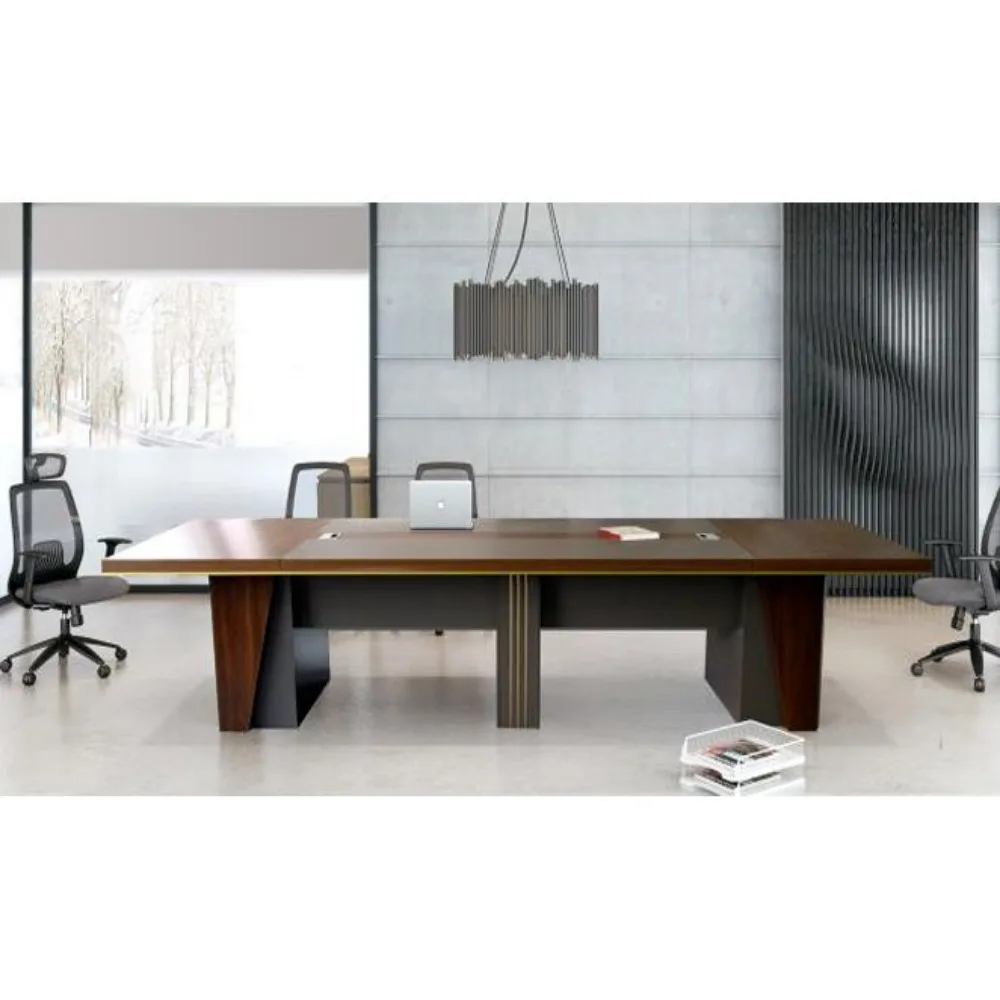 Office Furniture, 8 Person Conference Table Luxury Meeting Conference Table, Conference Table Meeting Desk 2