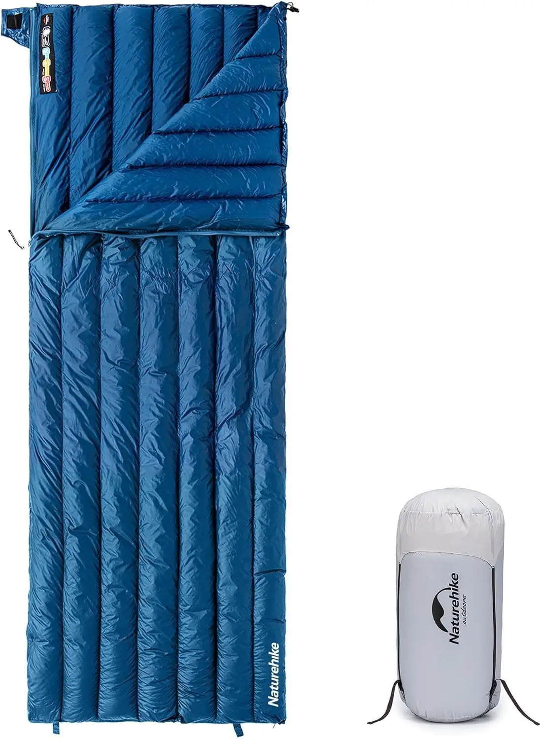 1.26lbs Ultralight Sleeping Bag, 650/750 Fill Power Down Sleeping Bag, Cold Weather Compact Lightweight Envelope