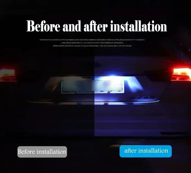 LED لوحة ترخيص ضوء لفورد اكسبلورر ، Canbus ، W5W ، T10 ، 2004-2019 ، 2008 ، 2009 ، 2010 ، 2011 ، 2012 ، 2013 ، 2014 ، 2015 ، 2016 ، 2017 ، 2018 ، 2 قطعة