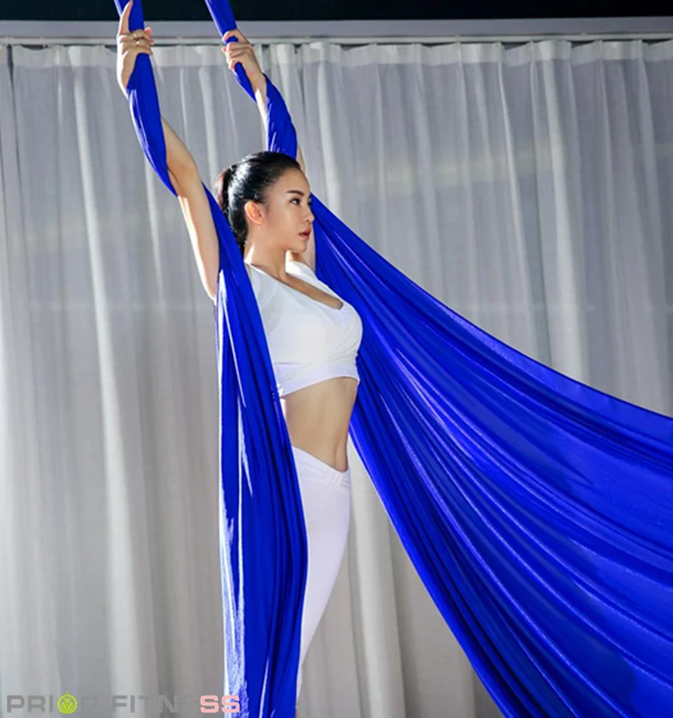 High-Quality 10M Aerial Silks Fabric,Yoga Swing ,Elastic & Comfortable,Multiple Colors Available- for Home & Studio Practice
