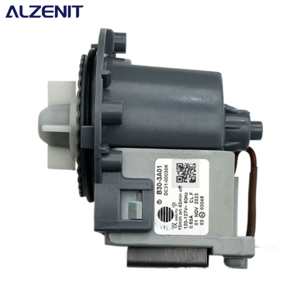 Used For Samsung Washing Machine Drain Water Pump Assembly DC31-00030K B30-3A01 120-127V 60HZ Drainage Motor Washer Parts