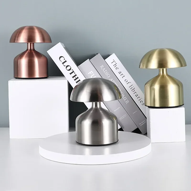 

Мощная светодиодная настольная лампа, беспроводной Перезаряжаемый прикроватный светильник в скандинавском стиле для свадебной комнаты, простой современный ночник для спальни, украшения для сна