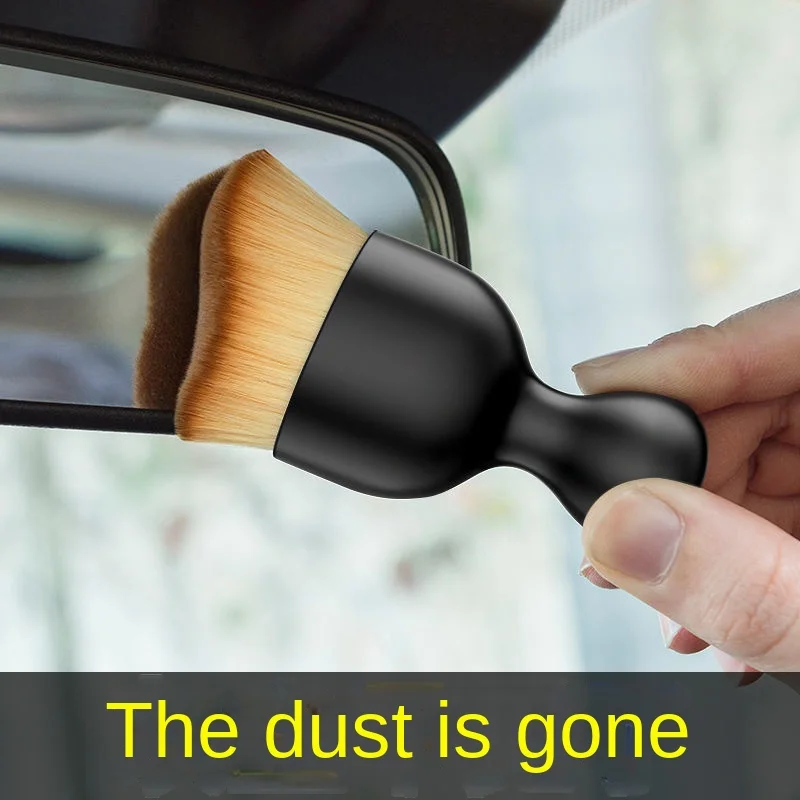 Car Interior Dust Brush Center Console Air Conditioning Outlet Cleaning Car Accessories