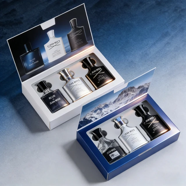 Coffret cadeau pour homme 3×30ml |   Eau de Toilette Wild – Parfum longue durée, dégageant un charme masculin 1