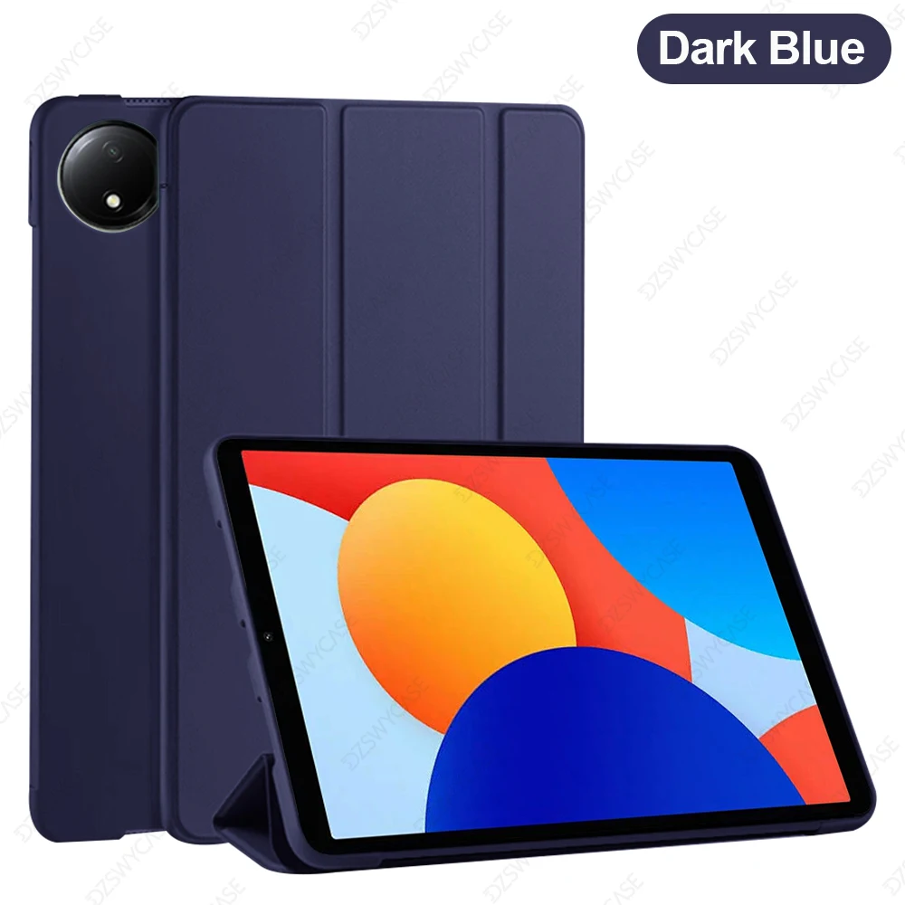 Silicone Slim Trifold Stand Tablet Case with Auto Sleep/Wake and Smart Cover