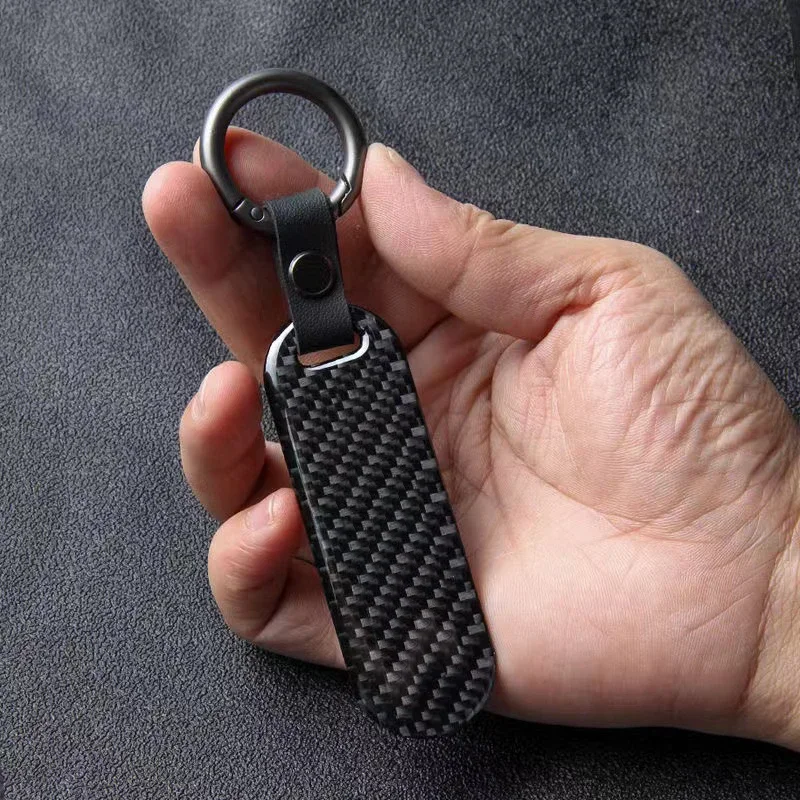 Porte-clés Moto Fibre De Carbone Pour BMW Motorrad R Nine T - Alliage Et Cuir, Avec Tournevis, Cadeau Passionnés