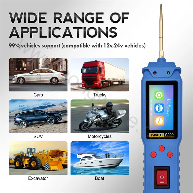 HWAUT P200 P100 Powerprobe Electrical System Diagnostic Tool