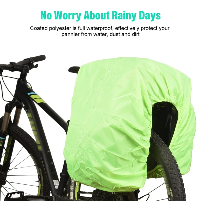 Borsa Posteriore Bici 8L Impermeabile, Borse Portapacchi Per MTB E City Bike, Ideale Per Viaggi E Sport - Foto 9