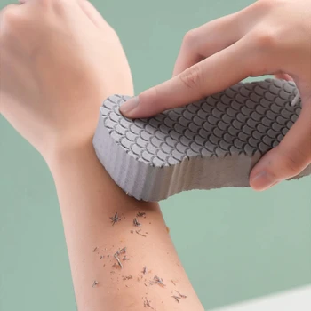 Morbido spugna da bagno Scrub corpo Spazzola da massaggio Panno per il viso Scrubber per la pelle Rilassarsi Esfoliante Cura della pelle Accessori per la doccia