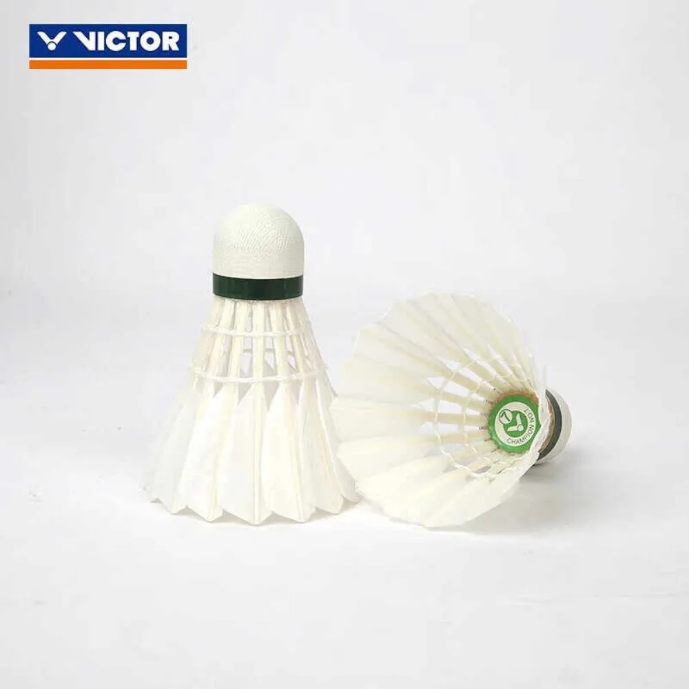 Original Victor Badminton Duck Feather 12 pcs shuttlecocks badminton shuttlecock,badminton ball,feather shuttlecock
