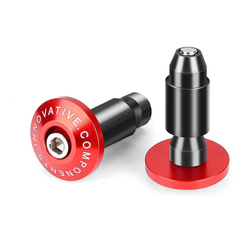 Fahrrad Motorrad Universal 22MM Griff Bar End Gewicht Lenker Griffe Kappe Änderung Griff Schutz Stecker Zubehör – Detail 5