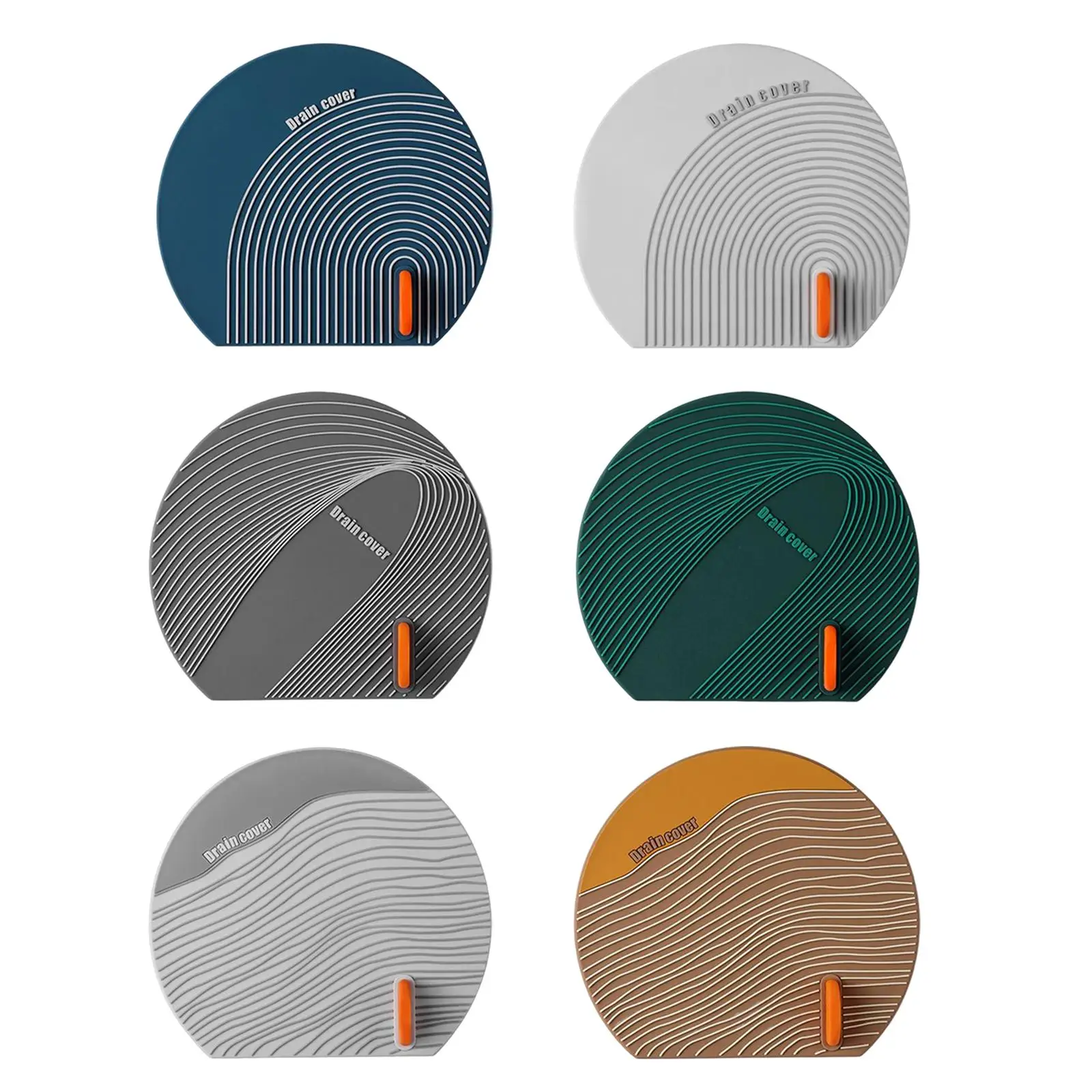 

Герметичная дренажная крышка многоразового использования, антиблокировка, Гибкий гаджет, практичный запах