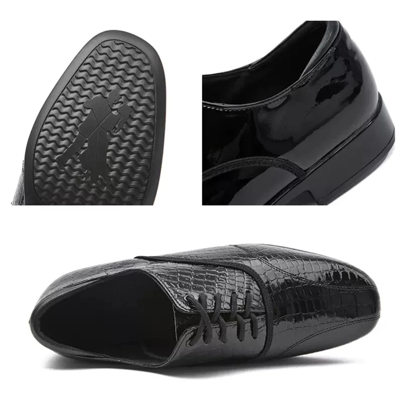 Men Dance Shoes Soft Sole Adult Modern Dance Shoes Square Ballroom Male Latin Dance Shoes Breathable Sneakers