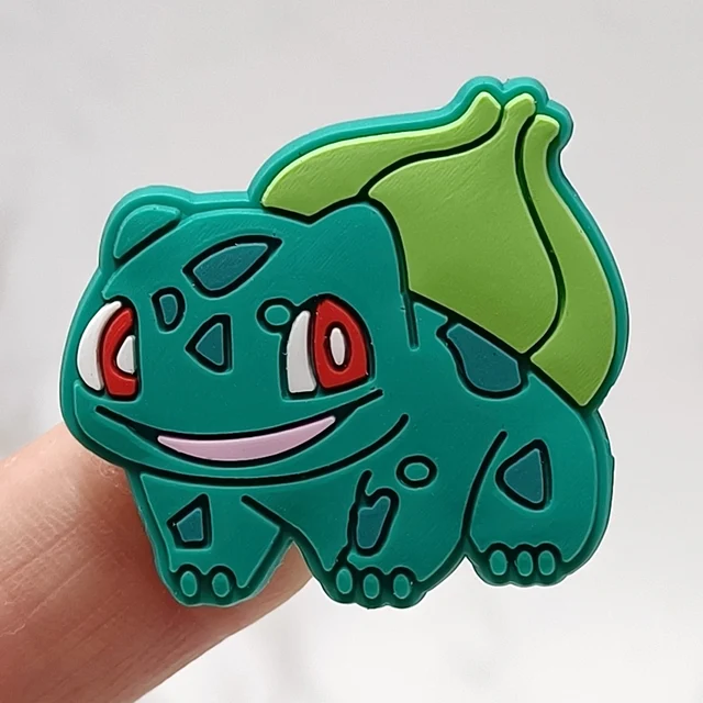 Dropshipping 1Pcs PVC Shoe Buckle Accessories Funny DIY Cartoon Animals Shoes Decoration Jibz For Croc Charms Kids Party Gift B